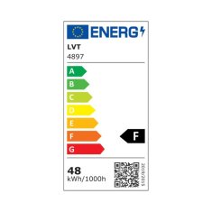 PHENOM Set 5x 1m ALU profil mat + LED trak 9,6W/m 6000K 5m + napajalnik 60W + priključna vrvica