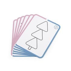 Viga lesena sestavljanka Oblike in barve