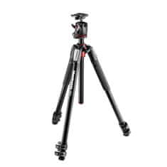 Manfrotto Aluminijasto 3-sekcijsko stojalo 055 z XPRO krogljično glavo + 200PL ploščico (MK055XPRO3-BHQ2) + GRATIS nosilec za telefon (MTWISTGRIPK)