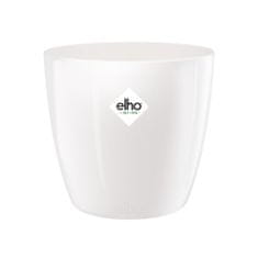 Elho Ovitek Brussels Diamond - beli 18 cm