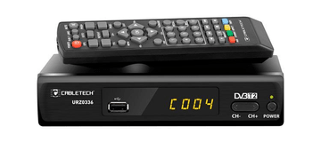 Cabletech DVB-T sprejemnik MPEG-4, DVB-T2 H.265 HEVC LAN