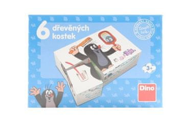 Dino Leseni bloki 6 kosov Krtek