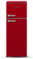 ETA Storio retro kombinirani hladilnik, 170 l, 45 l, rdeč (ETA253490030E)