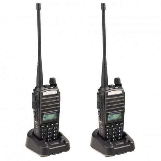 Baofeng Komplet 2 kosov UHF oddajnikov UV-82 (8W)