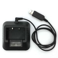 Baofeng Polnilec USB za radijske postaje UV-5R
