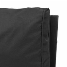Vidaxl Vrtni stoli s sivimi blazinami 2 kosa 62x75x79 cm jeklo