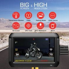 Secutek Sistem dvojne avtomobilske kamere F9-TPMS-SIC