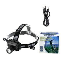 SupFire Čelna svetilka Supfire HL11 LED CREE-XPE2 LED 300lm, USB, Li-ion