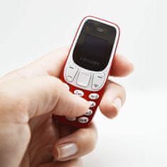 Kompetentnost Mini telefon Rdeča