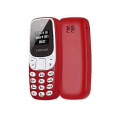 Kompetentnost Mini telefon Rdeča