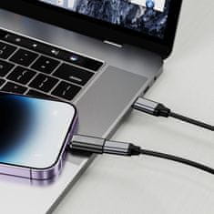 Tech-protect Ultraboost adapter Lightning / USB-C OTG, črna