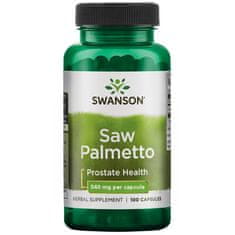 Swanson Saw Palmetto (Serenoa Creeping), 540 mg, 100 kapsul