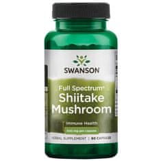 Swanson Shiitake Mushroom, 60 kapsul