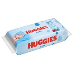 Huggies HUGGIES Single Pure vlažni robčki 56 kosov