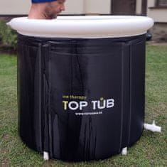 Topsauna Hladilna kad TOP TUB XL 85 x 75, sod za ledeno kopel, zložljiva in prenosna