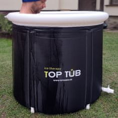 Topsauna Hladilna kad TOP TUB 75 x 75, sod za ledeno kopel, zložljiva in prenosna