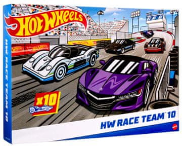 Hot Wheels Angleški avti igrače, 10 kosov (HMK47)