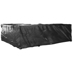 Vidaxl Prevleka za pohištvo L oblike 2 kosa 18 obročkov 285x220x80 cm