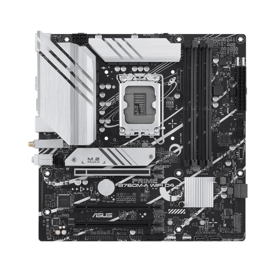 ASUS Prime B760M-A WIFI D4 osnovna plošča, LGA1700, mATX (90MB1CX0-M0EAY0)