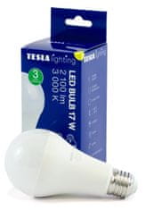 Tesla Lighting BULB LED žarnica, E27, 17W, 230V, 2100lm, 25 000h, 3000K topla bela svetloba, 220°