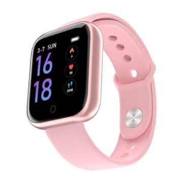 Cool Mango Pametna ura w60, športna ura, za aktivno življenje, povezljiva z telefonom, modna pametna ura, elegantna in enostavna za uporabo, meri srčni utrip in tlak ter korake - Smartwatch