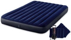 Intex Standard Queen napihljiva postelja z ročno črpalko