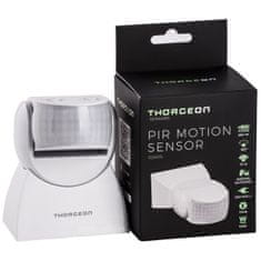 THORGEON Senzor gibanja 02005 PIR 180° 12m /12m IP65 bel