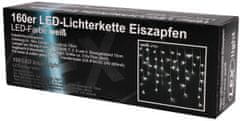 Linder Exclusiv Božični svetlobni dež 160 LED Hladno bela