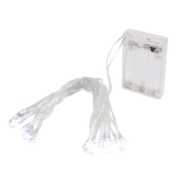Linder Exclusiv Božična veriga na baterije 30 LED Hladno bela