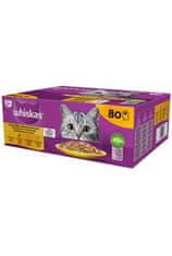 Whiskas Kapsule . Osnovni izbor perutnine 80x85g