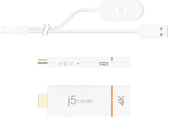 J5CREATE USB adapter, 4K HDMI, bel (JVAW76)