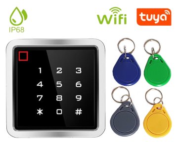 Mave Pristopna kontrola za odpiranje vrat z RFID čipi, PIN kodo ali preko mobilne aplikacije