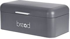 EXCELLENT Odlična posoda za kruh s pokrovom BREAD siva KO-C80652090sedež
