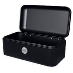 ProGarden BISTRO črna posoda za kruh 42 x 22 x 16 cm KO-C80601970