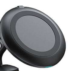 Choetech MagLeap MagSafe brezžični polnilnik za mobitel / AirPods / Apple Watch, črna