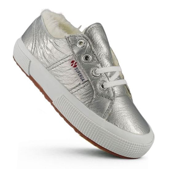 Superga Čevlji srebrna Varnish