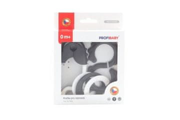 Pin + osem črno-belih