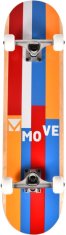 Move Stripes otroška rolka, 79 x 19,7 cm, rumena