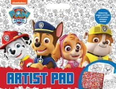 Nickelodeon Mega pobarvanka z nalepkami Paw Patrol