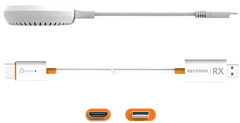 J5CREATE ScreenCast adapter, oranžen/bel (JVAW62)
