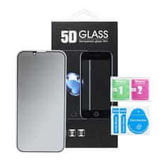 OEM 5D Full Glue Tempered Glass - za iPhone 7 / 8 / SE 2020 / SE 2022 (Privacy) črn
