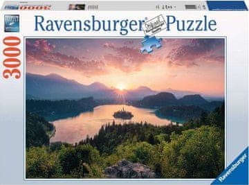 Ravensburger Puzzle Blejsko jezero, Slovenija 3000 kosov