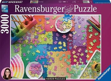 Ravensburger Puzzle Karen: Puzzle over puzzle 3000 kosov