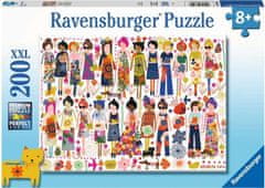 Ravensburger Puzzle Cvetlični motivi XXL 200 kosov