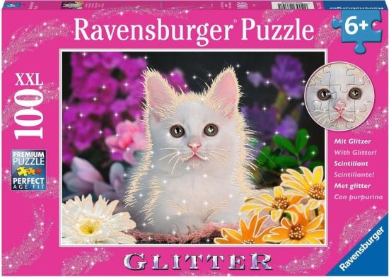 Ravensburger Bleščeča sestavljanka Cat XXL 100 kosov