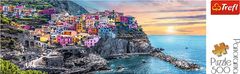 Trefl Panoramska sestavljanka Vernazza ob sončnem zahodu, Italija 500 kosov