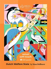 Trefl Puzzle UFT Velvet Soft Touch: Nizozemska - socialna država 500 kosov