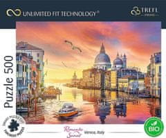 Trefl Puzzle UFT Romantični sončni zahod: Benetke, Italija 500 kosov