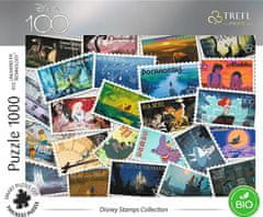 Trefl Puzzle UFT Disney 100 let: Poštne znamke 1000 kosov
