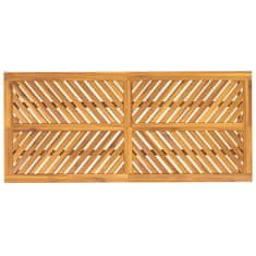 Vidaxl Vrtna jedilna miza 200x90x74 cm trden akacijev les